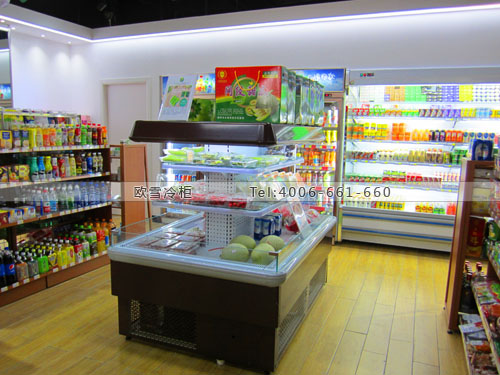 A230江蘇省昆山市花橋鎮(zhèn)懶貓社長(zhǎng)便利店展示柜