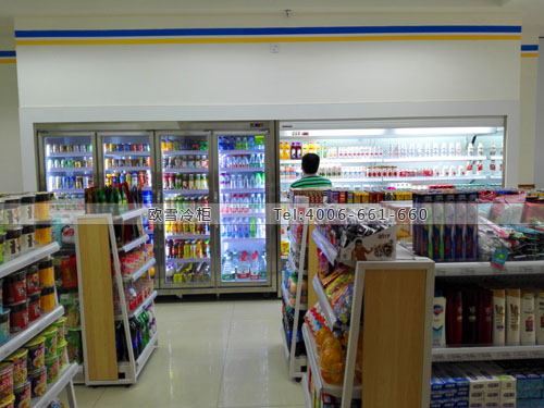 A345四川省成都市武侯區(qū)好士多便利店冷藏展示柜