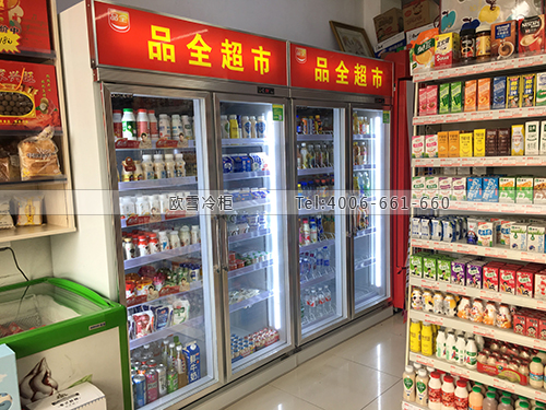 A400浙江省杭州市江干區(qū)品全超市冷柜