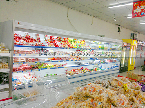 B099上海青浦超市飲料展示柜-鮮肉保鮮展示柜-冷凍展示柜