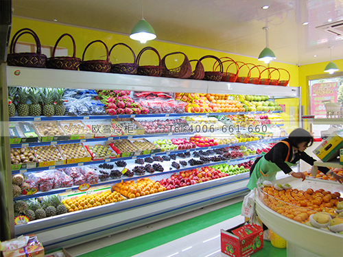 B144上海松江VC水果店專用冷藏保鮮柜