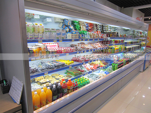 B179深圳福田L(fēng)UCKY mart超市冷柜冰柜冷凍柜