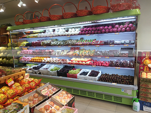 B209廣西省南寧市青秀區(qū)百果籃子店水果保鮮柜