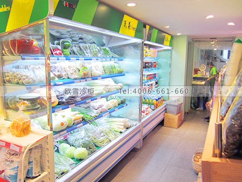 B414上海浦東鮮享生鮮超市冷柜