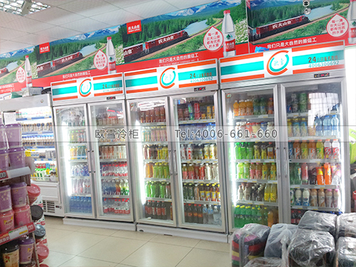 B247浙江杭州南站便利店冷柜超市冷柜