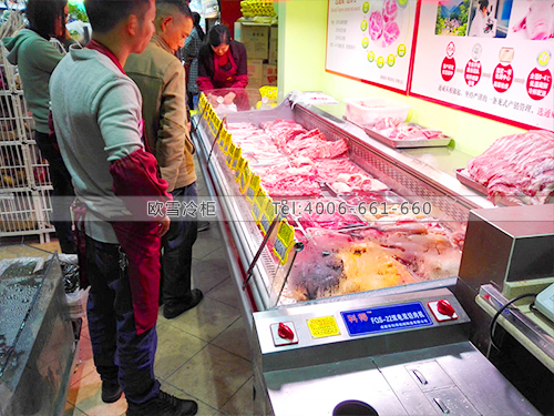 B498四川成都華陽時(shí)時(shí)果蔬超市冷柜