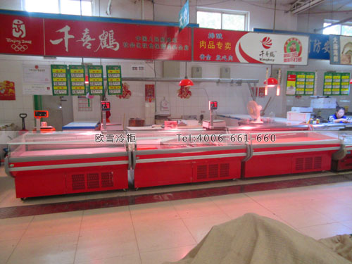 B562北京市豐臺區(qū)露水滴菜市場鮮肉柜