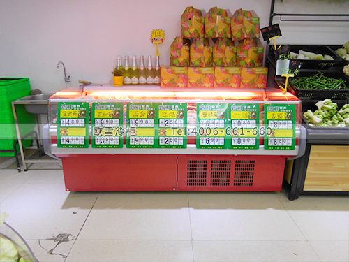 B562福建廈門思明新大姐蔬果超市冷柜