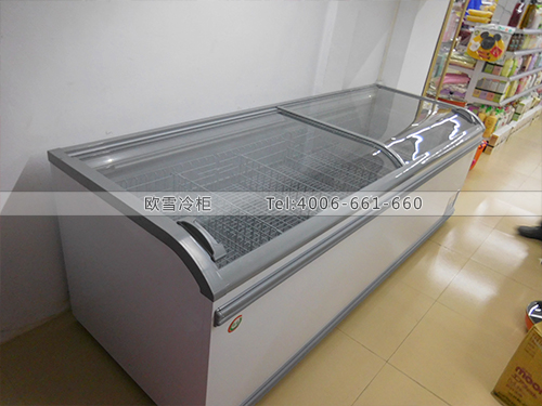 B537福建莆田荔城愛購商品店臥式低溫冷凍柜