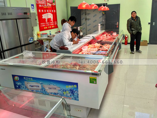 B715北京市通州區(qū)綠品生活超市冷柜