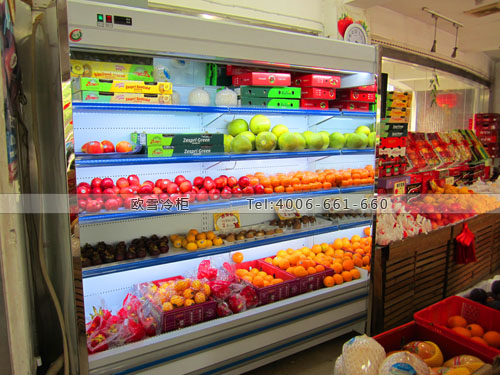 B781上海市松江區(qū)蕾紅水果賣場(chǎng)保鮮展示柜