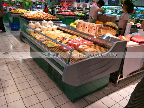 B864浙江省寧波市物美大賣(mài)場(chǎng)雙寶果品保鮮柜