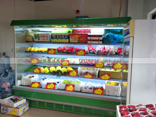 B795浙江省杭州市余杭區(qū)便民果蔬保鮮展示柜