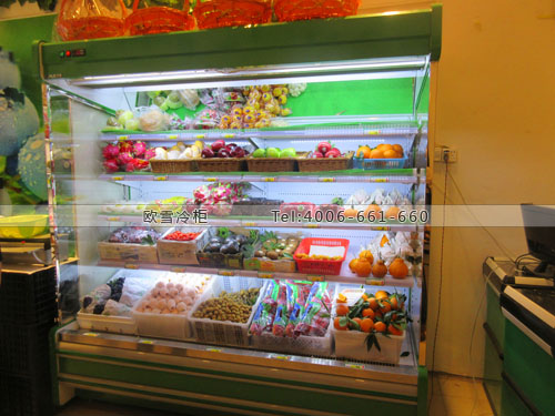 B801四川省達(dá)州市大竹縣鮮果園保鮮展示柜