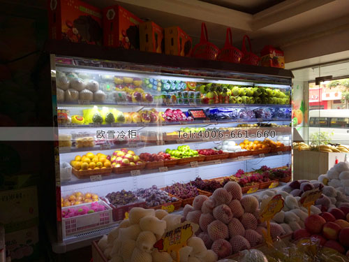 B777福建省廈門(mén)市集美區(qū)陽(yáng)光鮮果園保鮮展示柜