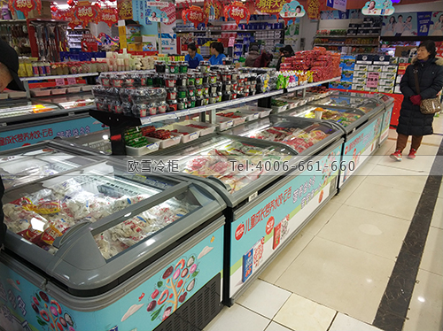 B950北京市豐臺區(qū)世紀家家福生活廣場臥式冷凍柜