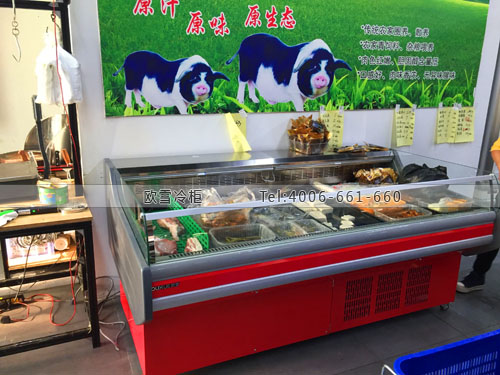 B913湖南省長(zhǎng)沙市星沙萬(wàn)家味生鮮連鎖鮮肉柜