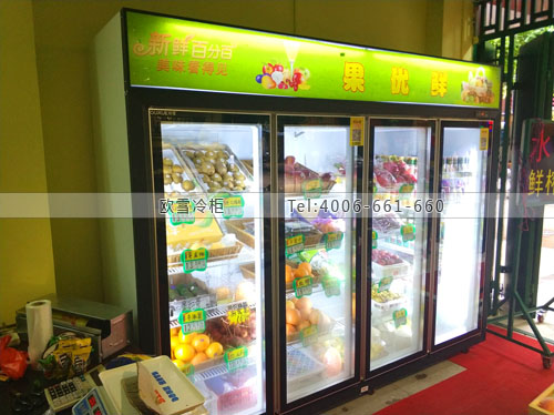 B930廣東省廣州市白云區(qū)優(yōu)鮮水果店保鮮柜