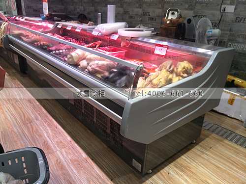 B921福建省廈門(mén)市思明區(qū)廣物連鎖超市鮮肉展示柜