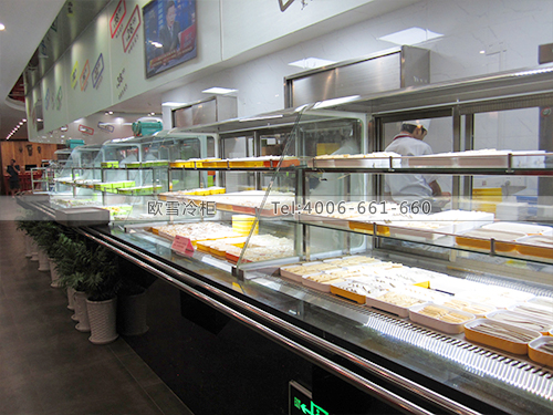 E075江蘇揚州寬窄巷子火鍋店冷柜