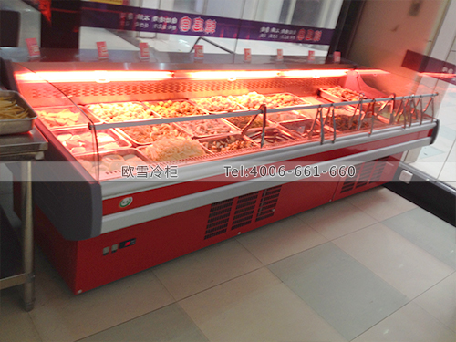 E035深圳龍崗坂田韓庭宮自助火鍋冷柜冰柜