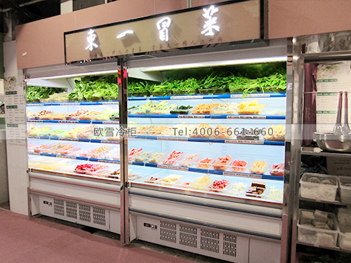 E083上海松江大學(xué)城東冒菜麻辣燙冷柜冰柜