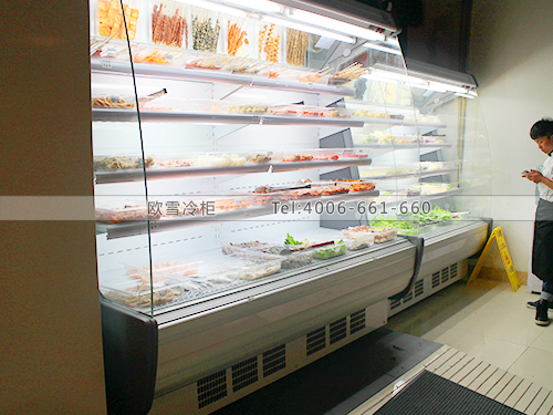 E093深圳龍崗布吉大芬漢釜宮自助餐冷柜