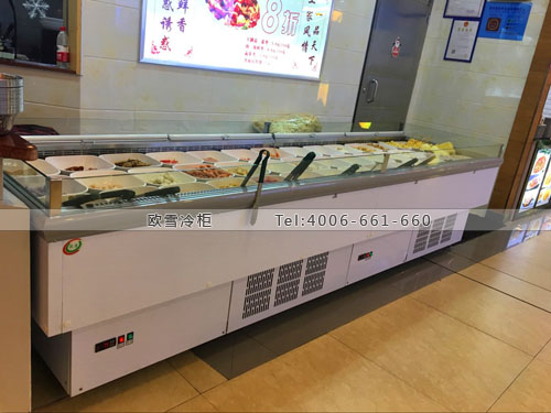 E127廣東省廣州市番禺區(qū)紅姐麻辣香鍋冷藏展示柜