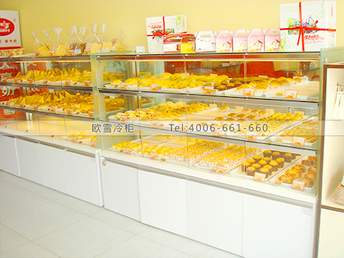 F007東莞長(zhǎng)安1++西點(diǎn)專家蛋糕面包展示柜