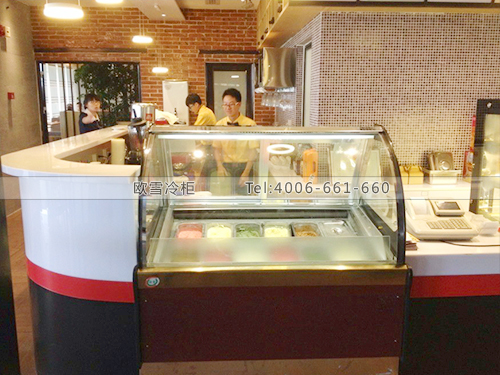 F060湖南長沙金牛角中西餐廳冷柜冰柜