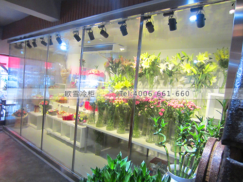 I040深圳寶安盈盈茗香花藝鮮花冷藏庫(kù)